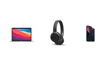 Kontes trading di aplikasi yang menawarkan iPhone, headphone JBL, dan MacBook sebagai hadiahnya.